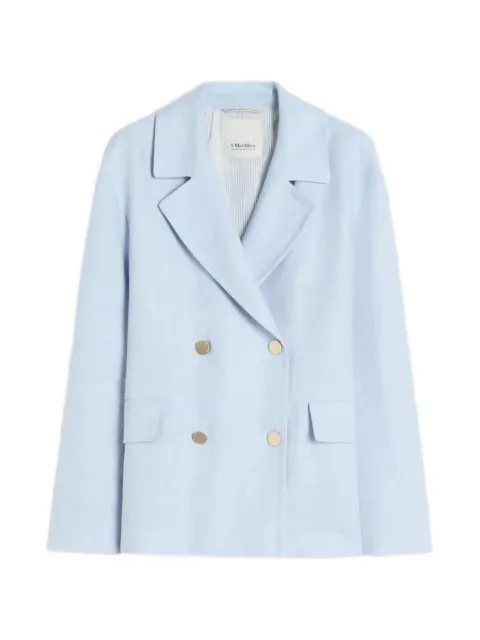 'S Max Mara double-breasted blazer Blue 2619041033600
