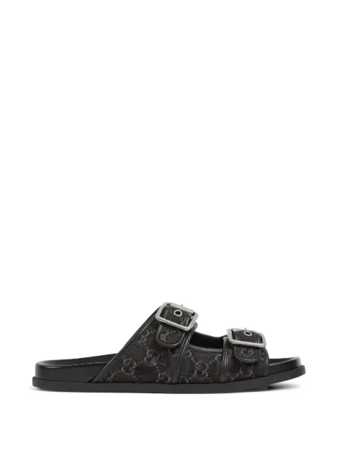 Gucci buckle-strap sandals Black 831830FAFPY