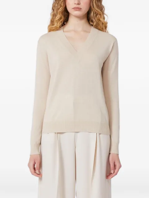 Weekend Max Mara V-neck sweater Neutrals 2615361031600