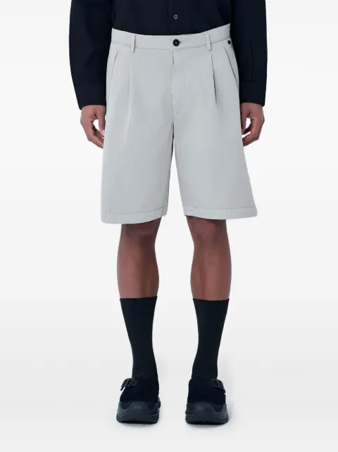 Massimo Osti Studio pleated tailored shorts Neutrals 20MMBE105A110500G310