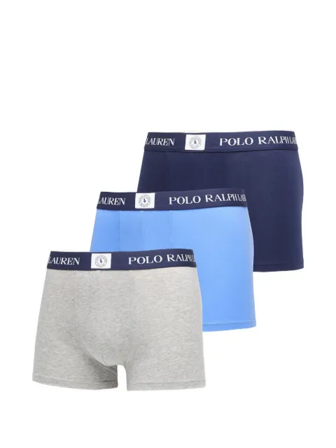 Polo Ralph Lauren logo-waistband boxers (set of three) Blue 714981412009