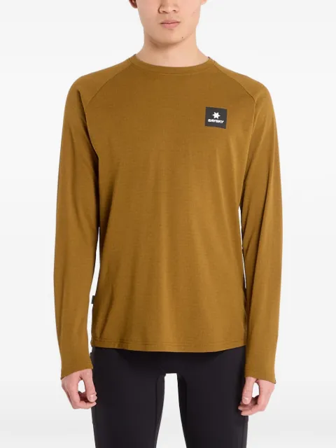 SAYSKY Blaze long-sleeve T-shirt Brown OMRFL02C7011