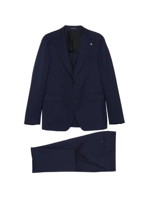 Tagliatore pin-detail suit Blue 2SVS26B11C90048