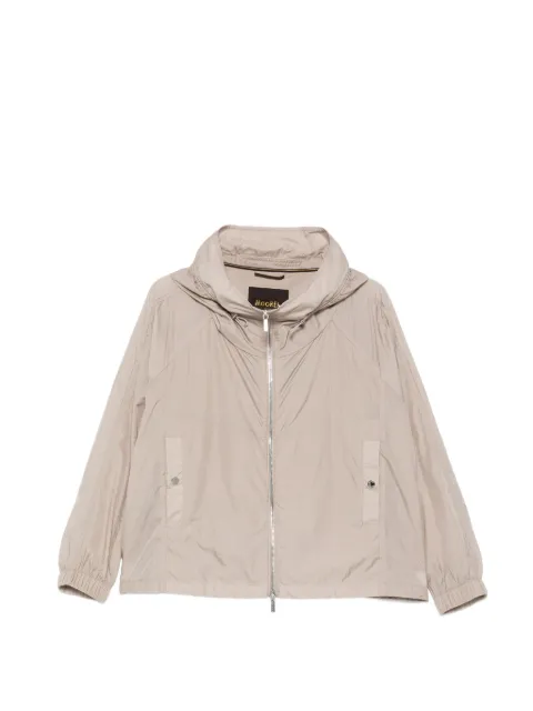 Moorer Lumina hooded jacket Neutrals LUMINADN1