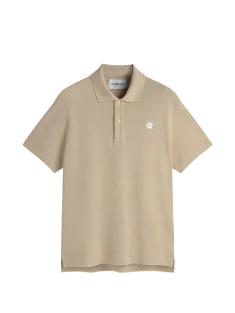 LES HÉRITIERS chest-detail polo shirt Neutrals THEPOLO