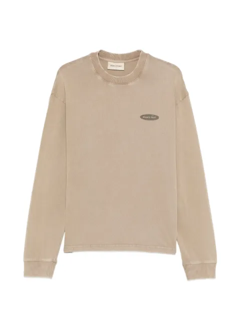 Bram’s Fruit logo detail long sleeve T-shirt Neutrals DISTRESSEDFCKOFFIMGARDENINGLONGSLEEVE