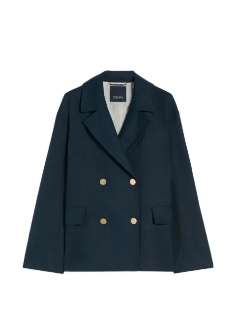 'S Max Mara double-breasted blazer Blue 2619041033600
