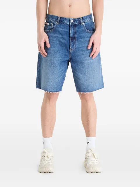 Calvin Klein frayed denim shorts Blue LV04RF793G0XD