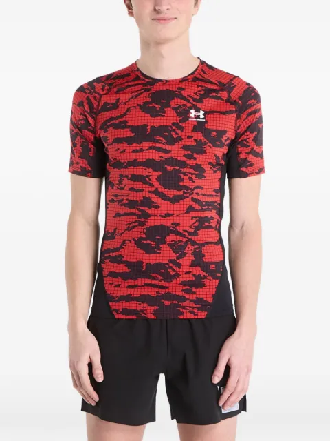 Under Armour HeatGear printed short-sleeve T-shirt Red 6009657