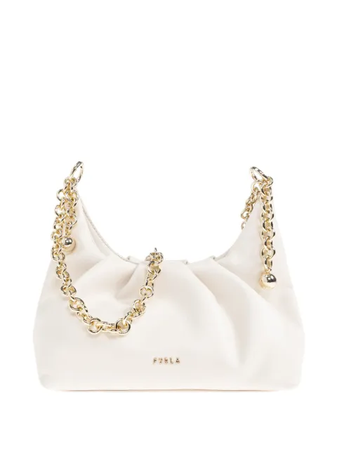 Furla Delia chain lambskin shoulder bag White WE00837BX2269
