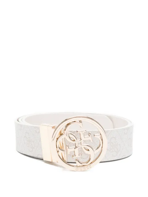 GUESS USA logo-buckle belt Grey BW9166P4235