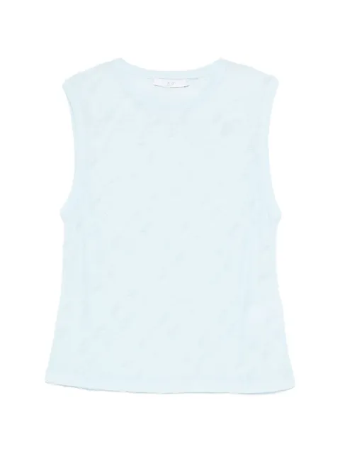 IRO Gloriana sleeveless T-shirt Blue WP19GLORIANA