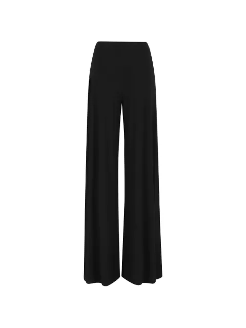 Norma Kamali wide leg trousers Black KK4257PLT21001