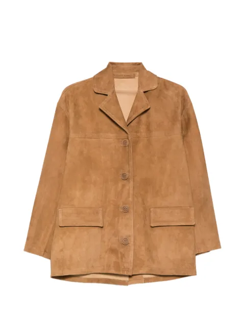 Salvatore Santoro button-up patch-pocket jacket Neutrals 50157D