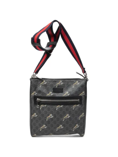 Gucci Pre-Owned Tigers cross body bag Grey 474137520981