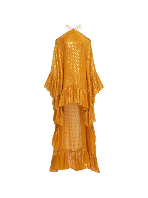 Taller Marmo Sza Sza Opulence Kaftan dress Yellow TMSS2628213