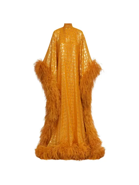 Taller Marmo Casta Diva Opulence dress Gold TMSS2627213