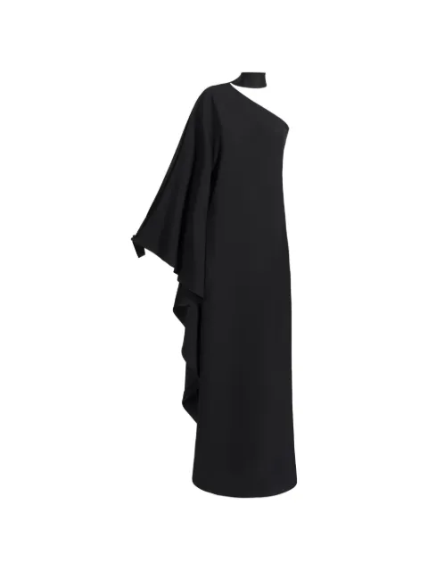 Taller Marmo Florinda one-shoulder dress Black TMSS2658133