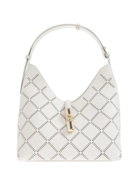 Furla Goccia perforated lock tote bag White WB01499BX3947
