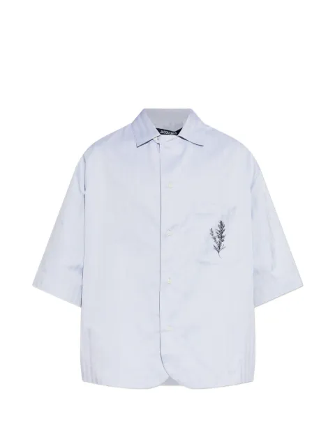 Jacquemus the Gardian shirt Blue SHM00610AW00776