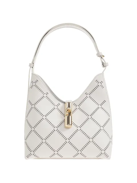 Furla small Goccia cutout lock tote bag White WB01979BX3947