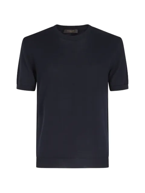 Zanone crewneck short-sleeve t-shirt Blue 810294ZY318