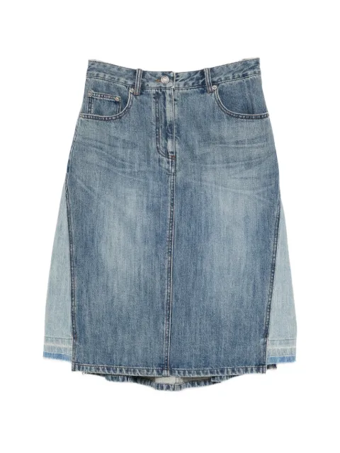 Juun.J denim midi skirt Blue JW6327W06