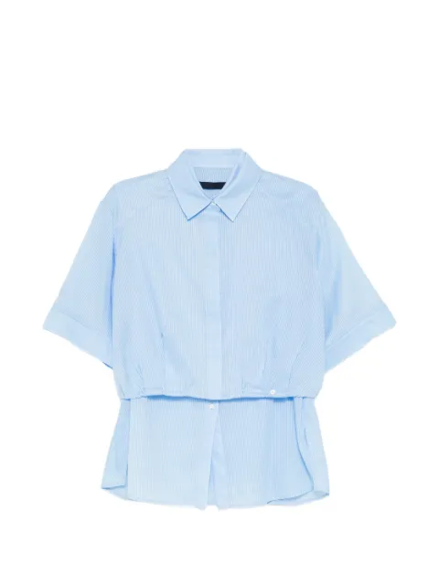 Juun.J layered shirt Blue JW6364W02
