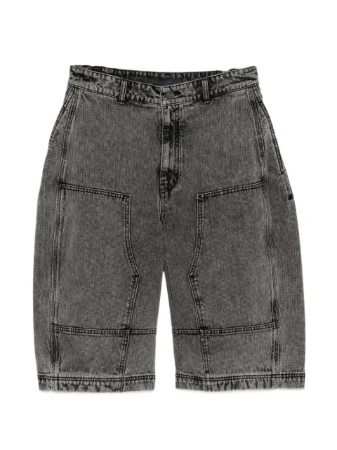 Juun.J double-panel denim shorts Black JC6425PD1