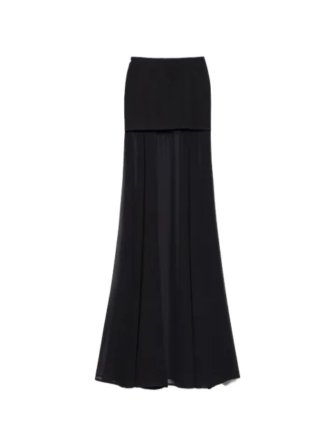 Aniye By Lavinia layered maxi skirt Black 185115