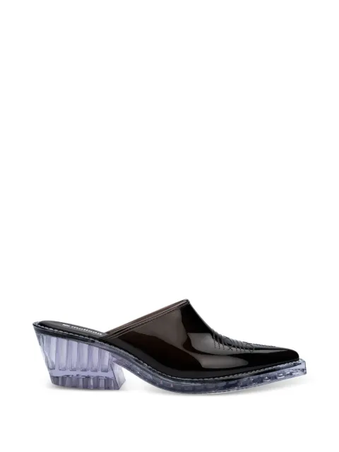 Melissa pointed-toe texas mules Black 36189