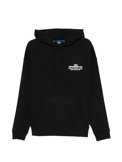 Awake NY Good Everywhere logo hoodie Black AWKSP26HD001