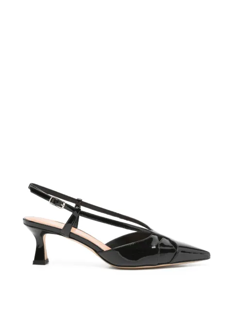 Julie Dee cut-out slingback heeled pumps Black CE401