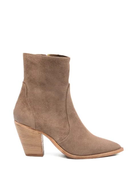 Julie Dee pointed heeled ankle boots Brown GE137