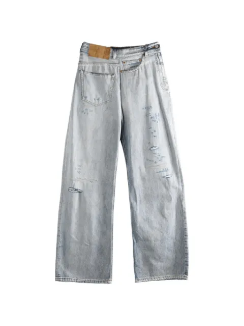 MM6 Maison Margiela distressed jeans Blue S52LA0243M30055
