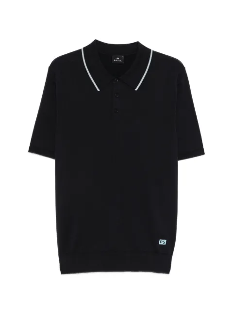 PS Paul Smith piped-trim polo shirt Blue M2R818ZV22594