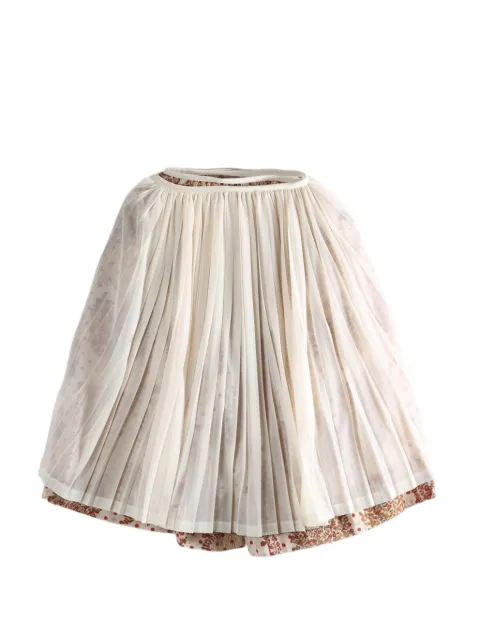 Comme des Garçons TAO pleated cropped trousers White TQP014