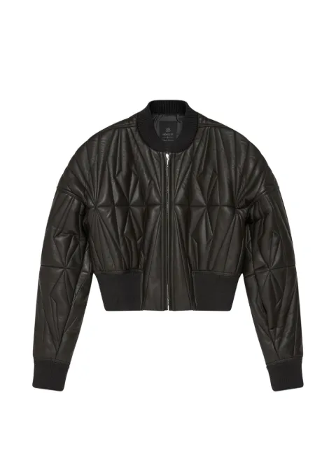 Rick Owens quilted leather jacket Black M101F1A11M8116828