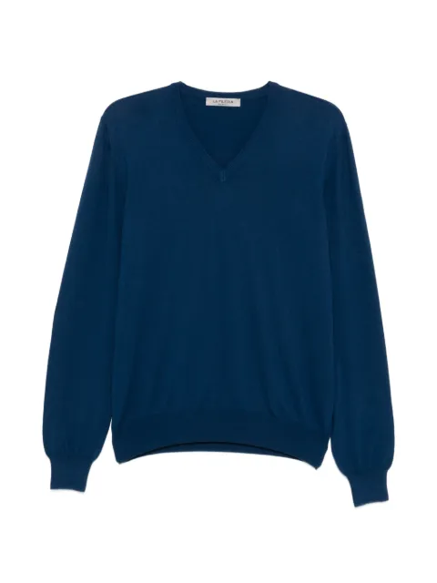 Fileria V-neck sweater Blue 5514918190