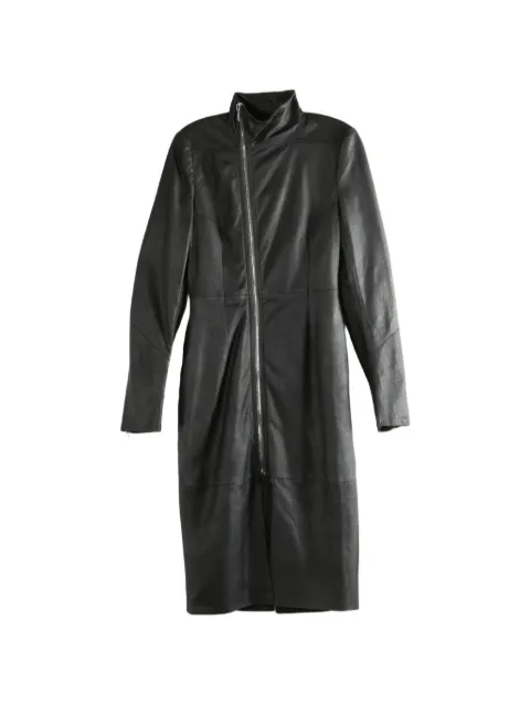 Rick Owens zip coat Black RP01F6904LBF