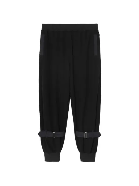 Undercover buckle-detail track pants Black UC1F45142SS26BLACK