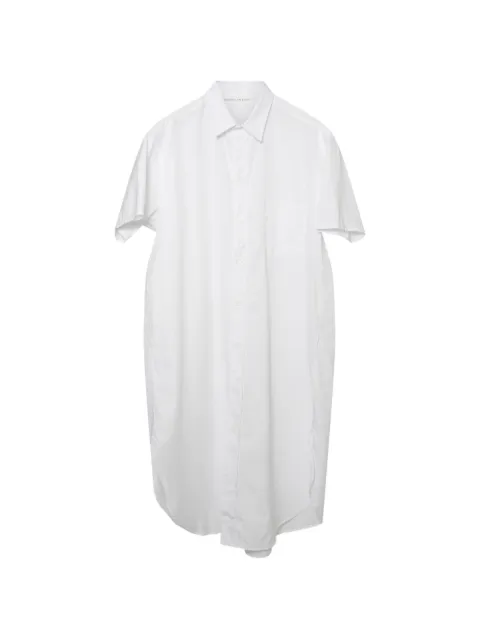 Niccolò Pasqualetti short-sleeve shirt dress White NP09SH65COPOWHITE