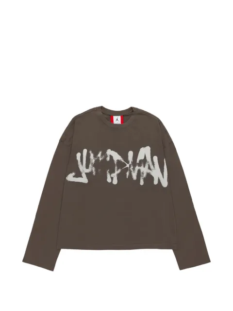 Jordan long-sleeve T-shirt Brown IM7365