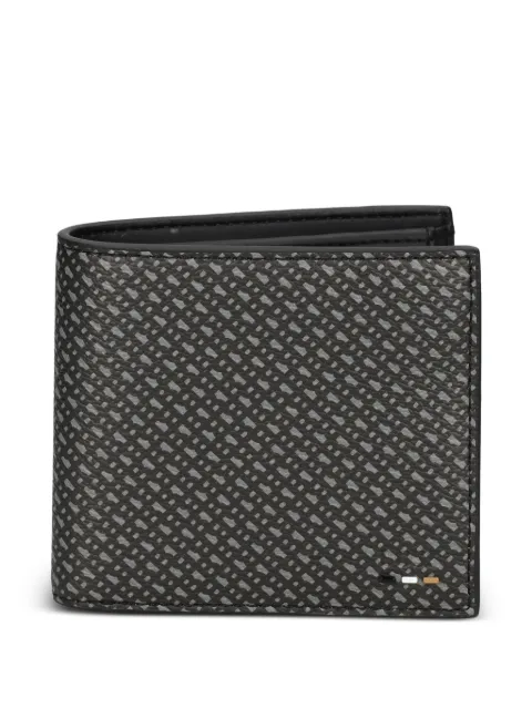 BOSS patterned wallet Black 50558497