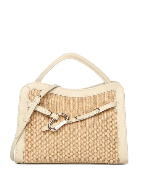 FRANCESCO BIASIA mini Iconic Hot-Minute shoulder bag Neutrals FBBP9JF03PTROPEZCASHMERE