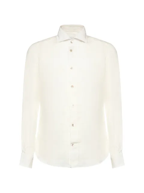 Eleventy linen shirt Neutrals M75CAMH11TET0I02601NN