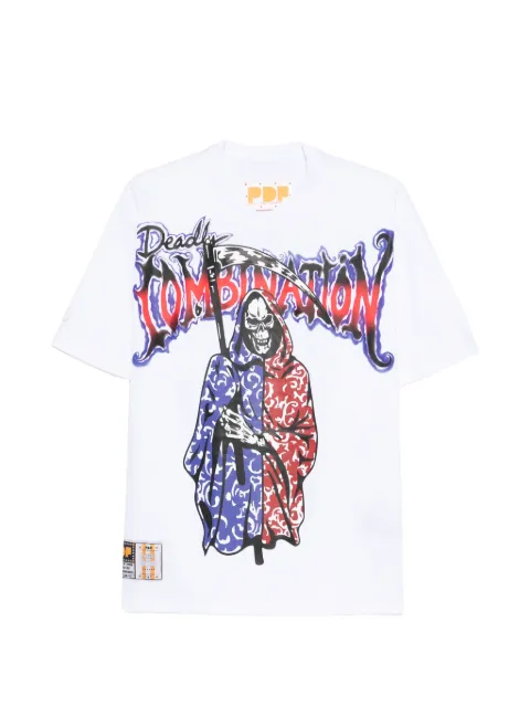 PDF graphic-print T-shirt White DFM54038TJ101