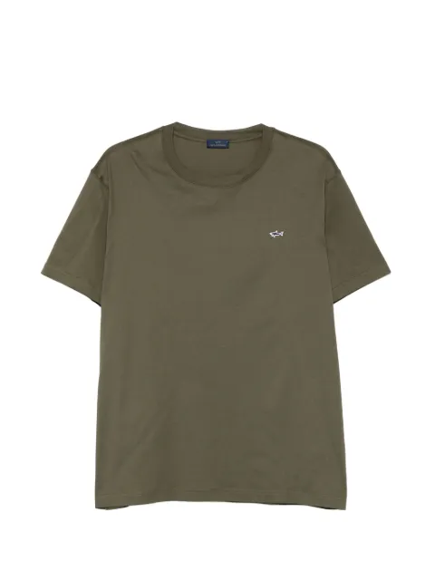 Paul & Shark logo-detail T-shirt Green 99311005