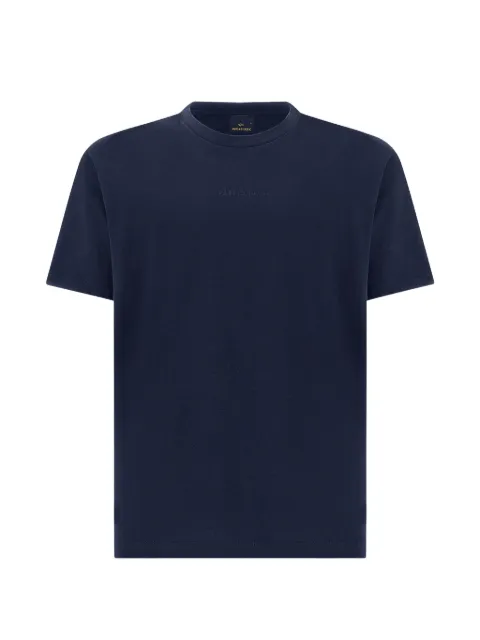 Paul & Shark logo T-shirt Blue 26411013