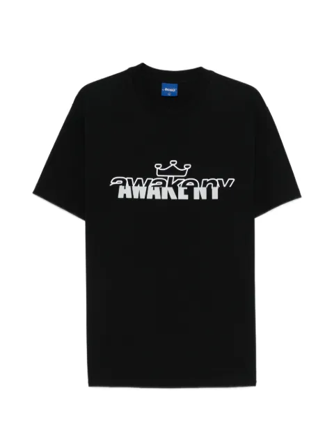 Awake NY Headcrack Champs logo T-shirt Black AWKSP26TS009